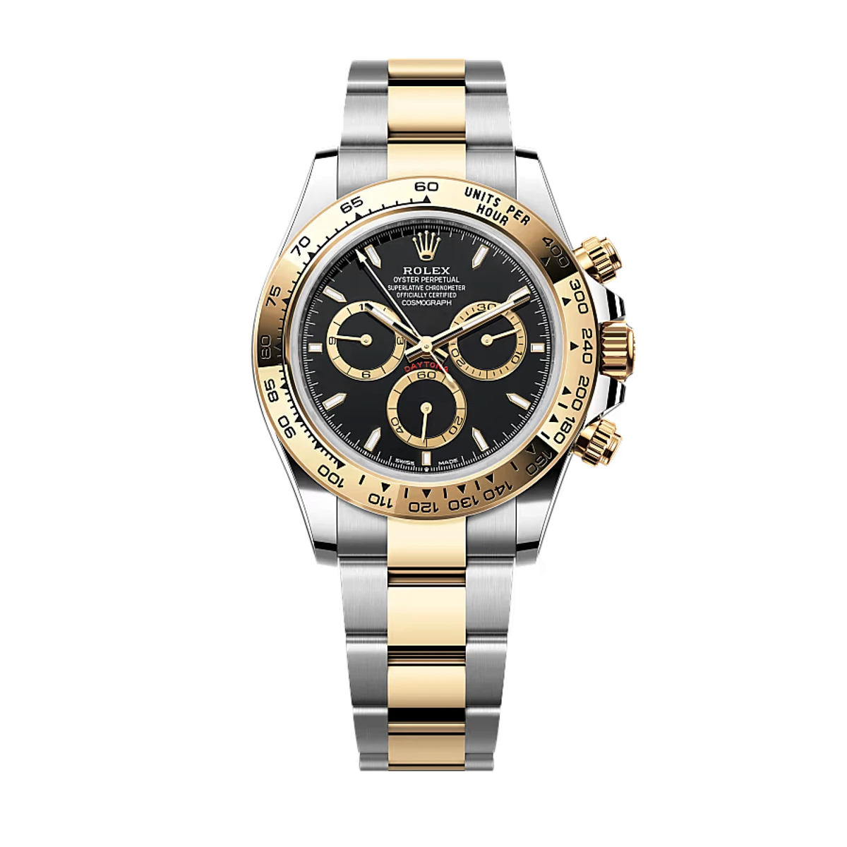 Купить копии элитных часов  Rolex Cosmograph Daytona 40 Oyster Oystersteel and yellow gold 126503: в наличии!