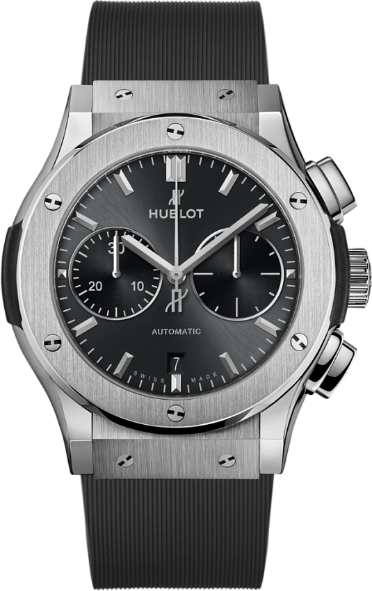 Classic Fusion Racing Grey Chronograph Titanium