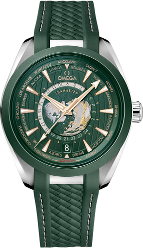 Seamaster Aqua Terra 150 m Co-axial Master Chronometer GMT Worldtimer 43 mm