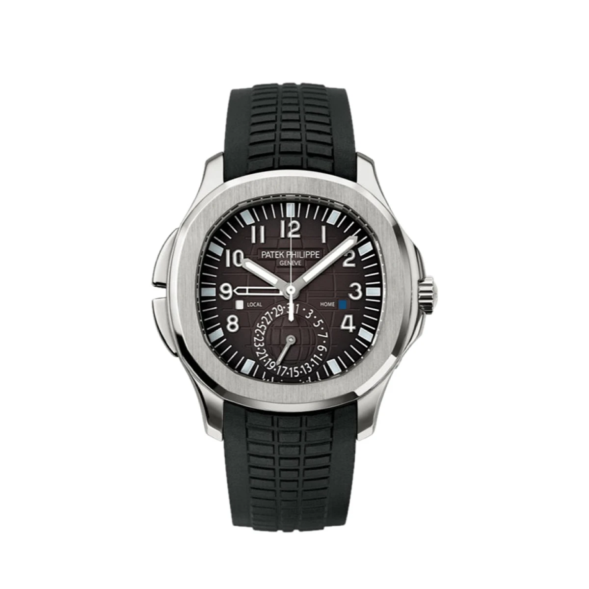 Купить копии элитных часов  Patek Philippe Aquanaut Travel Time 5164A-001: в наличии!