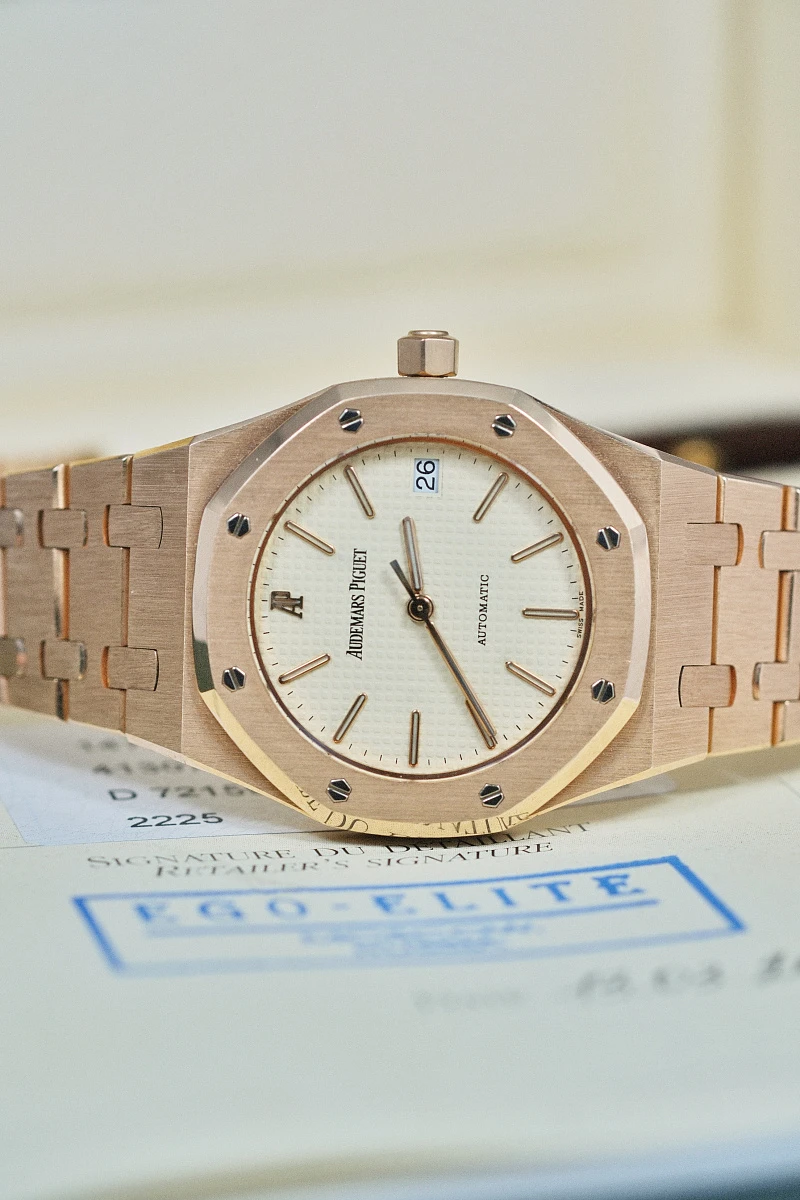 Купить копии элитных часов  Audemars Piguet Royal Oak Rose Gold 36mm White Dial 14790OR.OO.0789OR.01: в наличии!