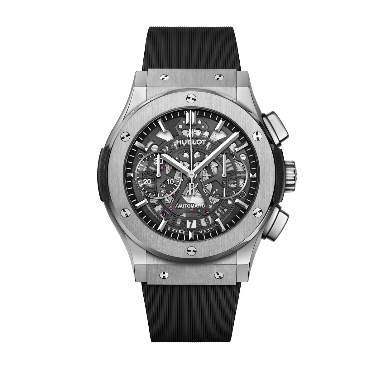 Купить копии элитных часов  Hublot Classic Fusion Aerofusion Titanium 45 525.NX.0170.RX: в наличии!