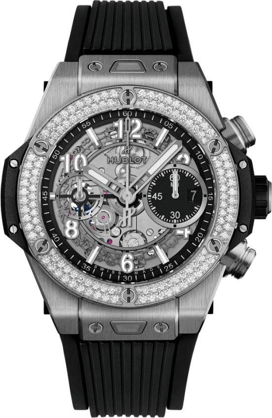 Big Bang Unico Titanium Diamonds