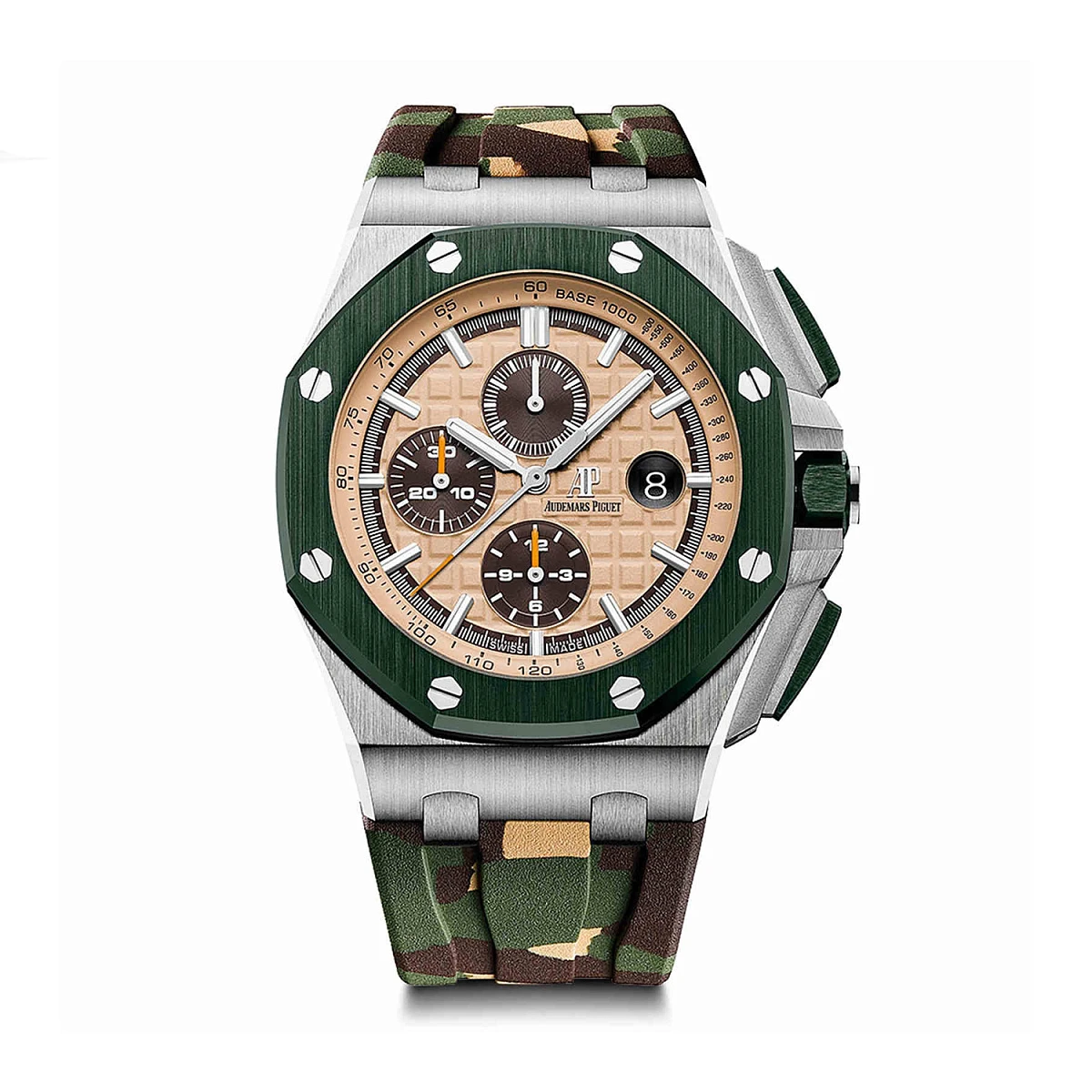 Купить копии элитных часов  Audemars Piguet Audemars Piguet Royal Oak Offshore Chronograph Camo 26400SO.OO.A054CA.01: в наличии!