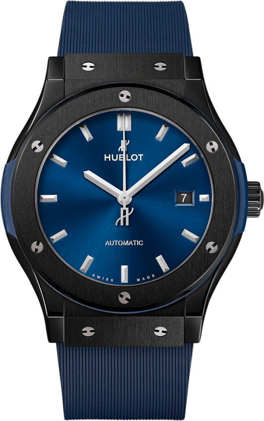 Classic Fusion Ceramic Blue 42 mm