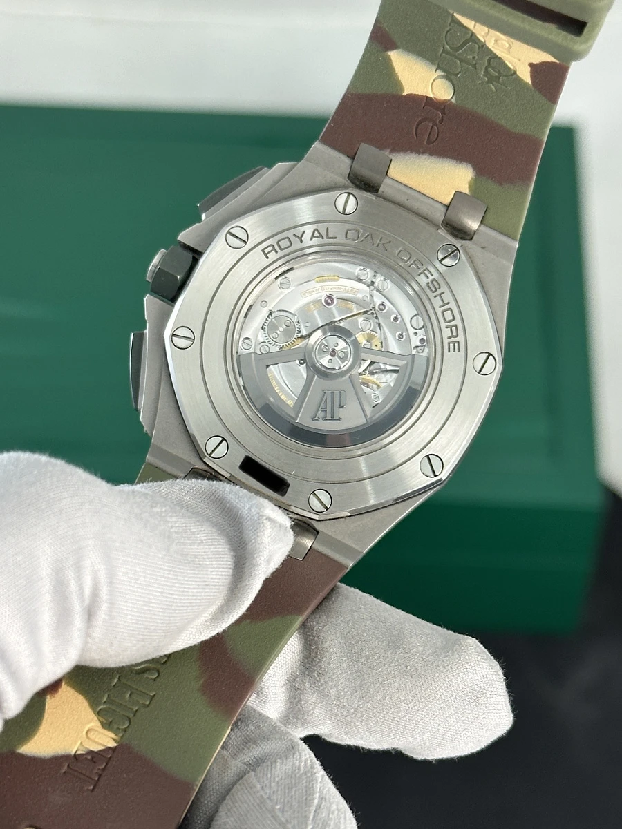 Купить копии элитных часов  Audemars Piguet Audemars Piguet Royal Oak Offshore Chronograph Camo 26400SO.OO.A054CA.01: в наличии!