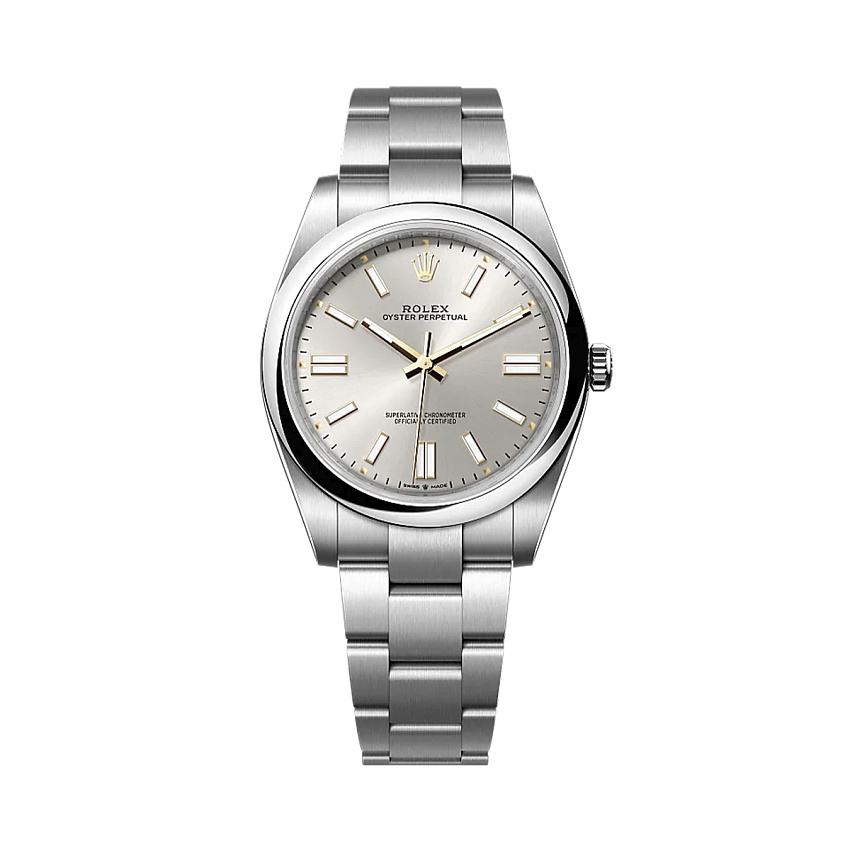 Oyster Perpetual 41mm Silver Dial