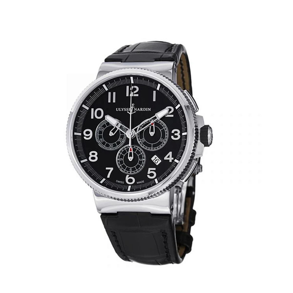 Купить копии элитных часов  Ulysse Nardin Marine Chronograph Manufacture 43mm 1503-150: в наличии!