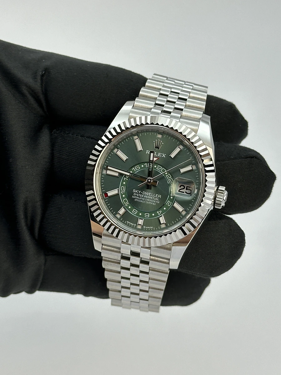 Купить копии элитных часов  Rolex &quot;Oyster Perpetual Sky-Dweller&quot; 336934: в наличии!