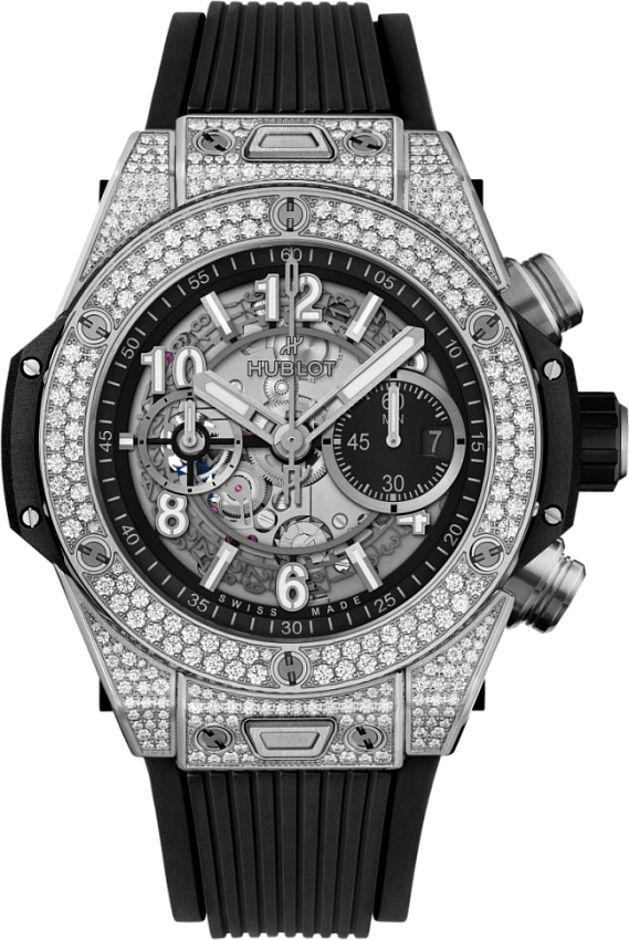 Big Bang Unico Titanium Pave