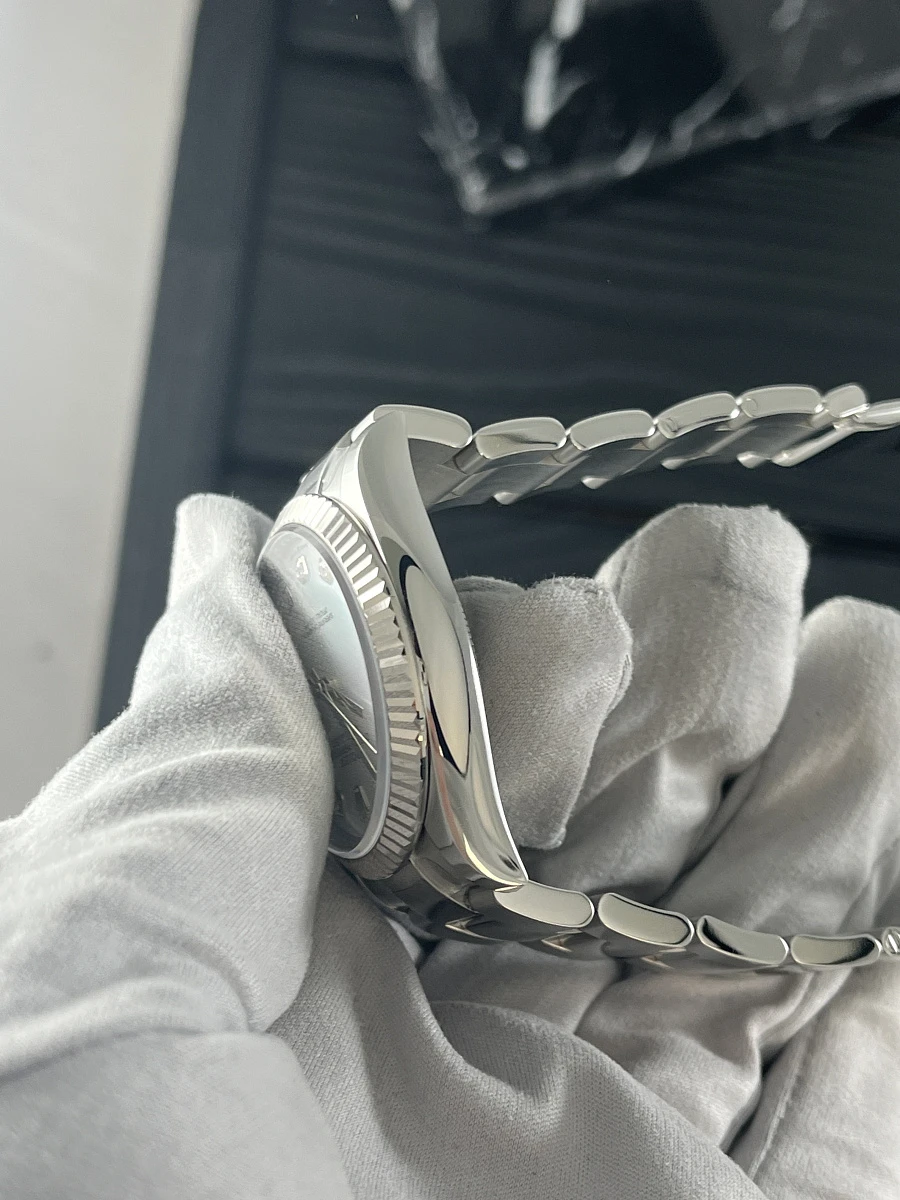 Купить копии элитных часов  Rolex Datejust 36mm Steel &amp; White Gold Diamonds Mother of Pearl 126234-0020: в наличии!