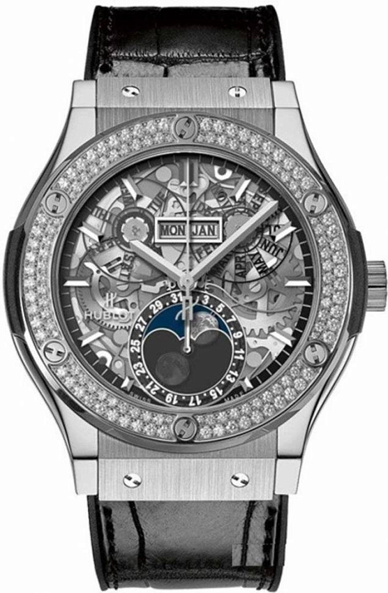 Classic Aerofusion Moonphase Titanium