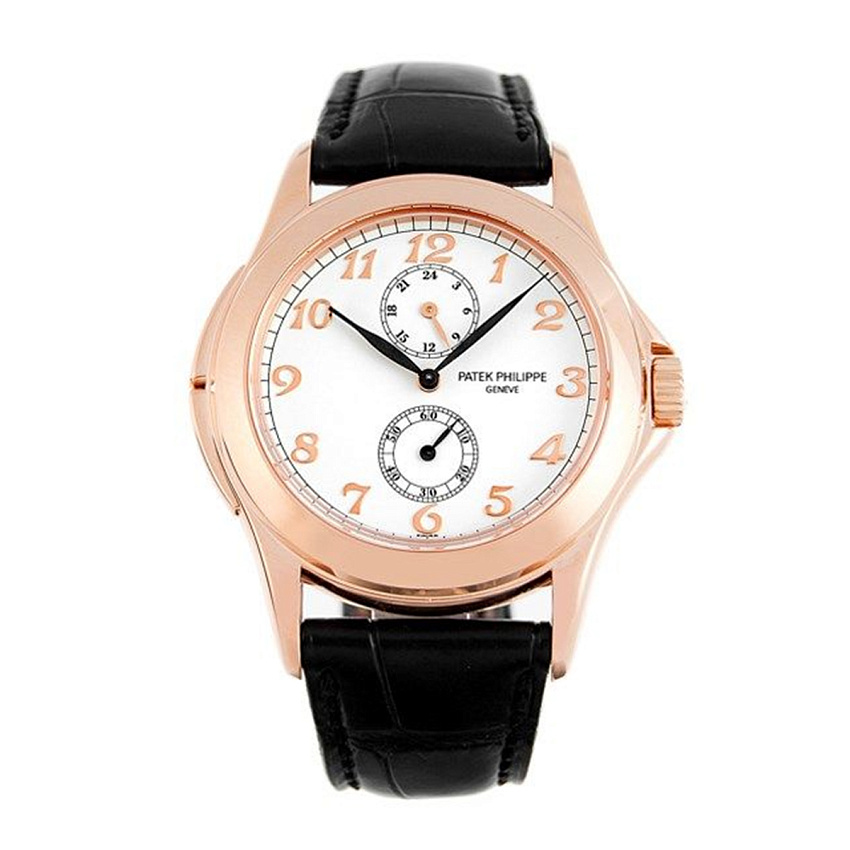 Calatrava Travel Time Rose Gold