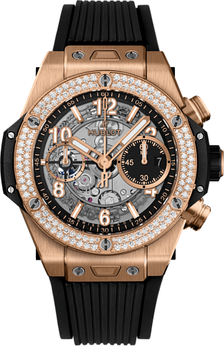 Big Bang Unico King Gold Diamonds