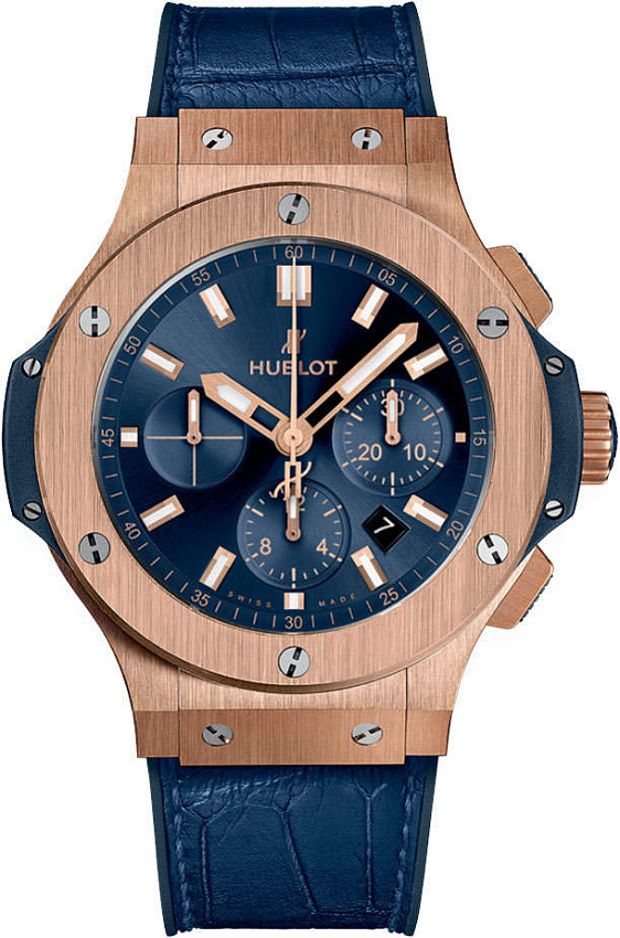 Big Band Gold Blue 44 mm