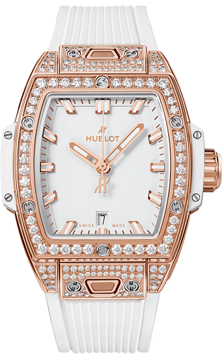 Shaped Spirit Of Big Bang King Gold White Pave