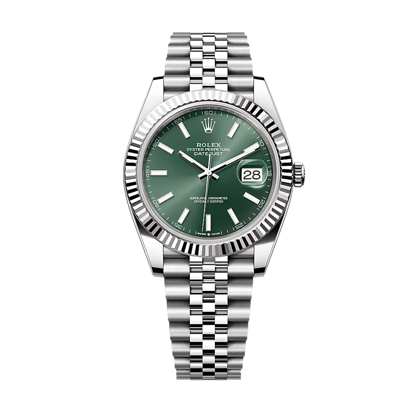 Datejust 41 Oyster Oystersteel White Gold