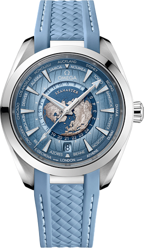 Seamaster Aqua Terra 150 m Co-axial Master Chronometer GMT Worldtimer 43 mm