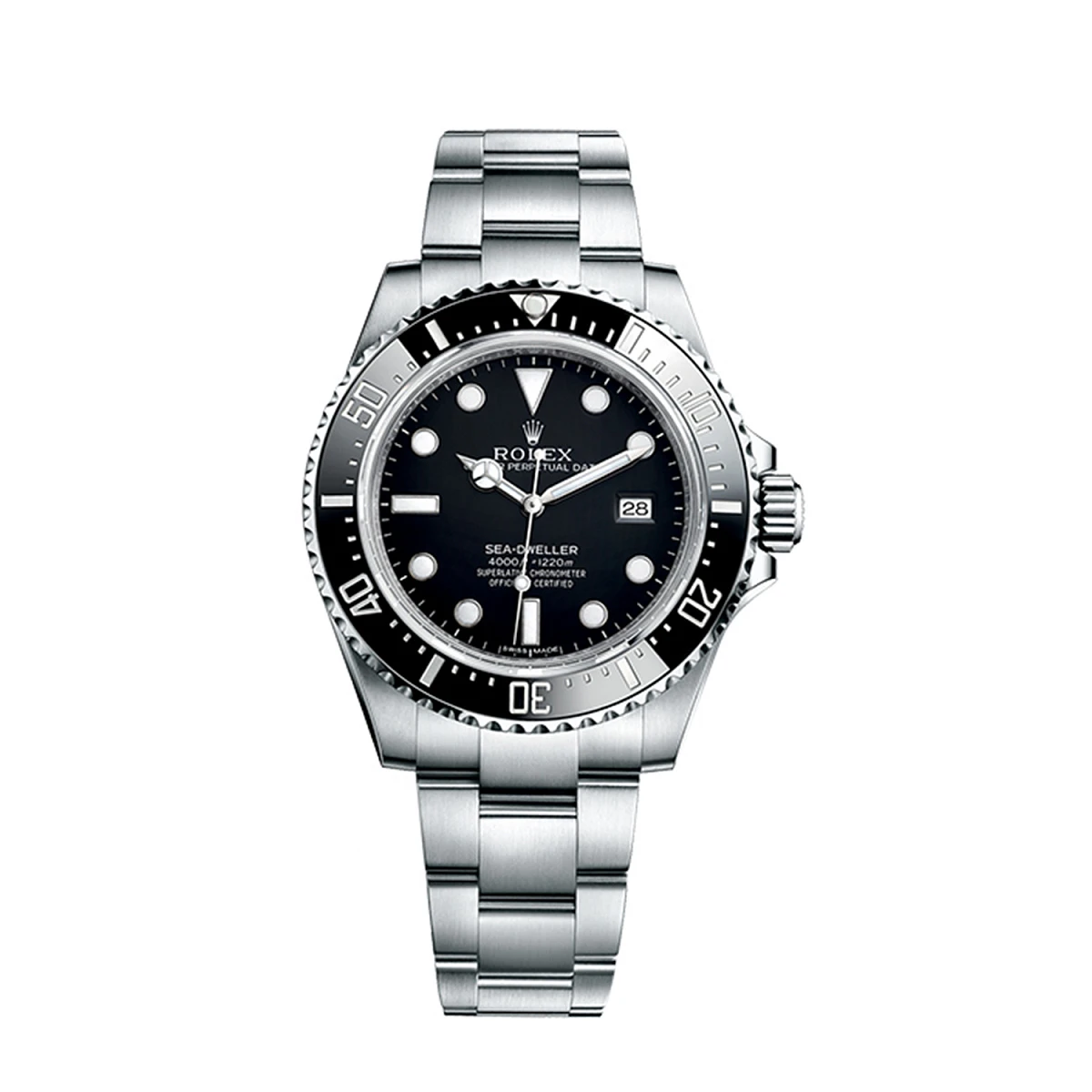 Купить копии элитных часов  Rolex Sea-Dweller 40mm Full Stickers Discontinued Model 116600: в наличии!