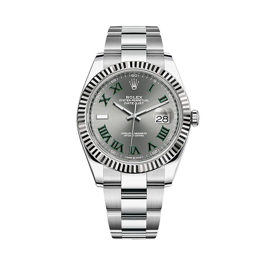 Datejust 41mm Wimbledon Oyster Bracelet
