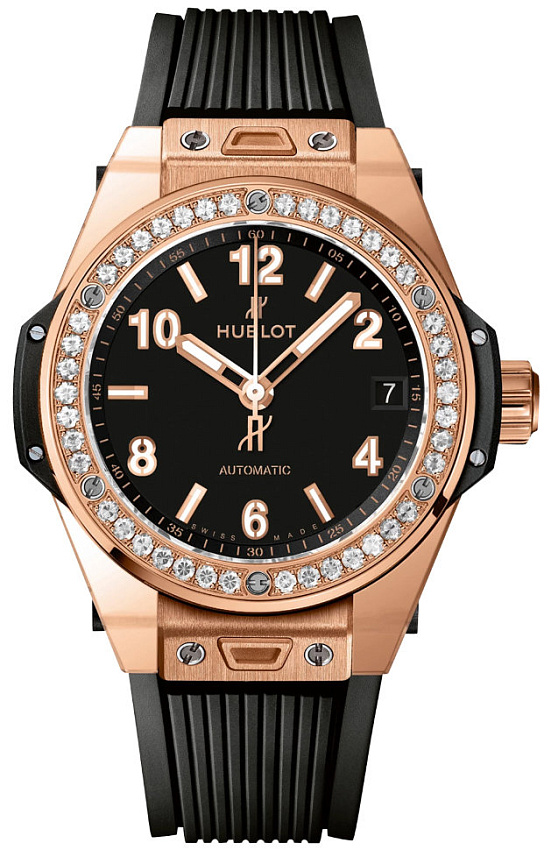 Big Bang One Click King Gold Diamonds 39 mm