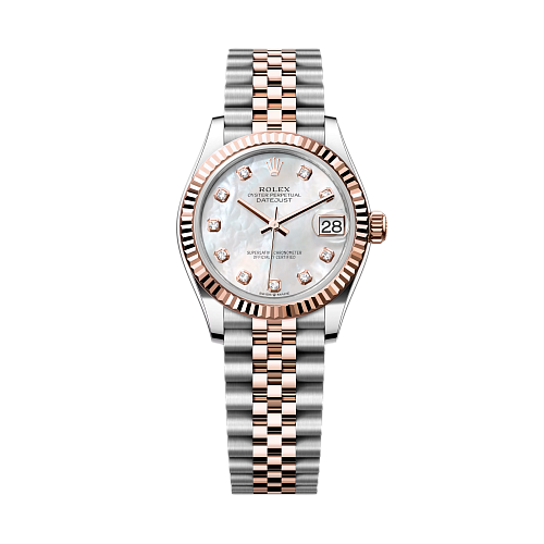 Datejust 31 Oystersteel and Everose gold