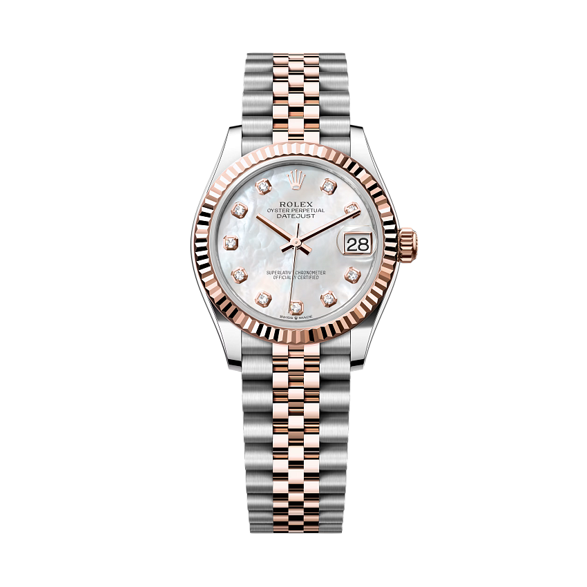 Datejust 31 Oystersteel and Everose gold