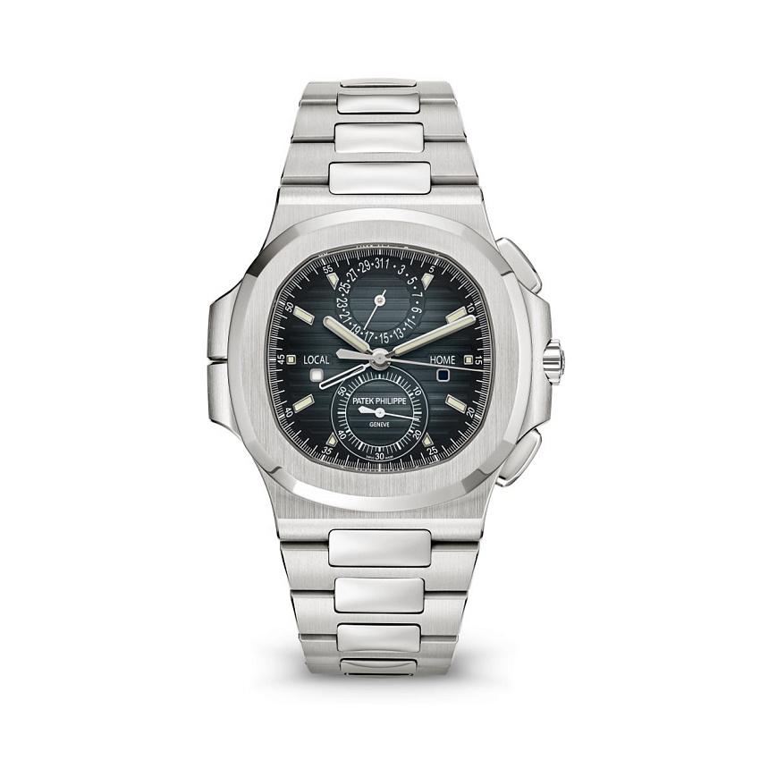 Nautilus Travel Time Chronograph Blue Dial