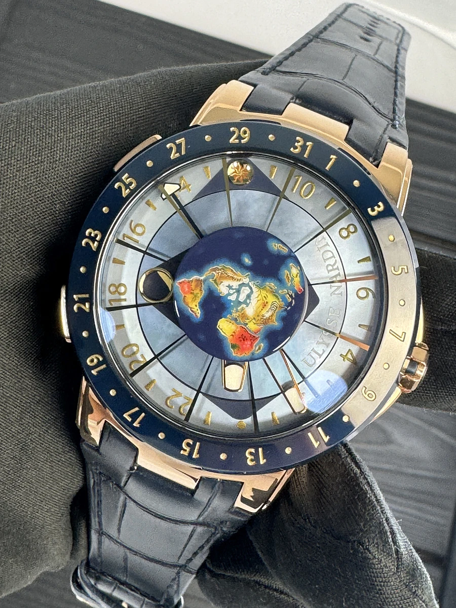 Купить копии элитных часов  Ulysse Nardin Moonstruck Rose Gold 1062-113: в наличии!