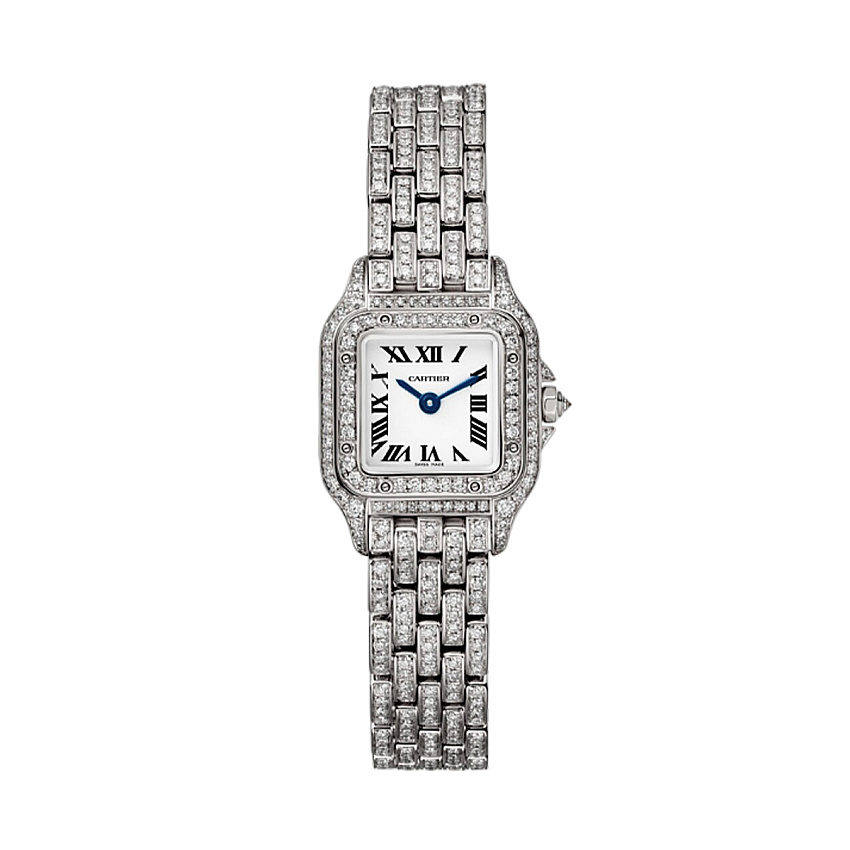 Mini Panthere de Cartier Custom Diamonds Full Pave