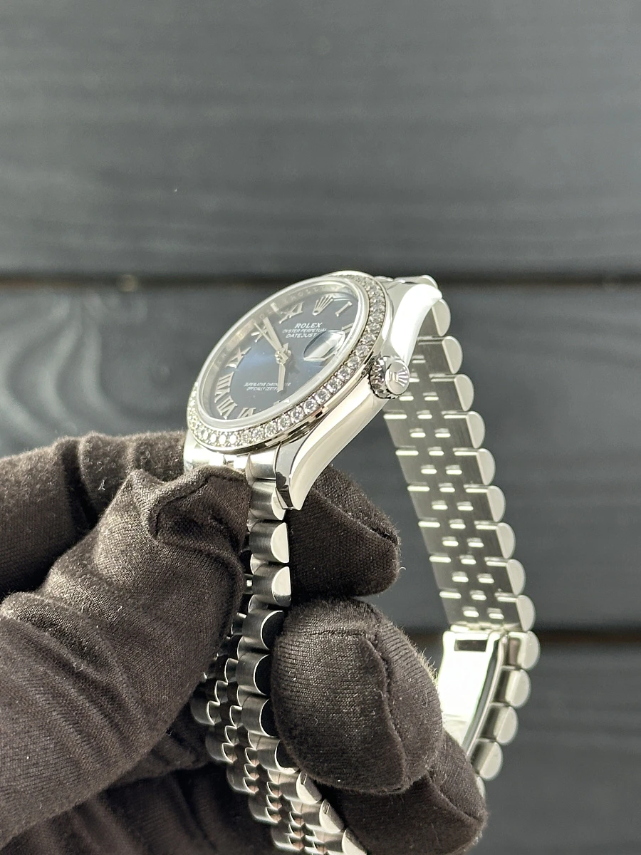 Купить копии элитных часов  Rolex Datejust Datejust 31mm Steel and White Gold 278384RBR: в наличии!