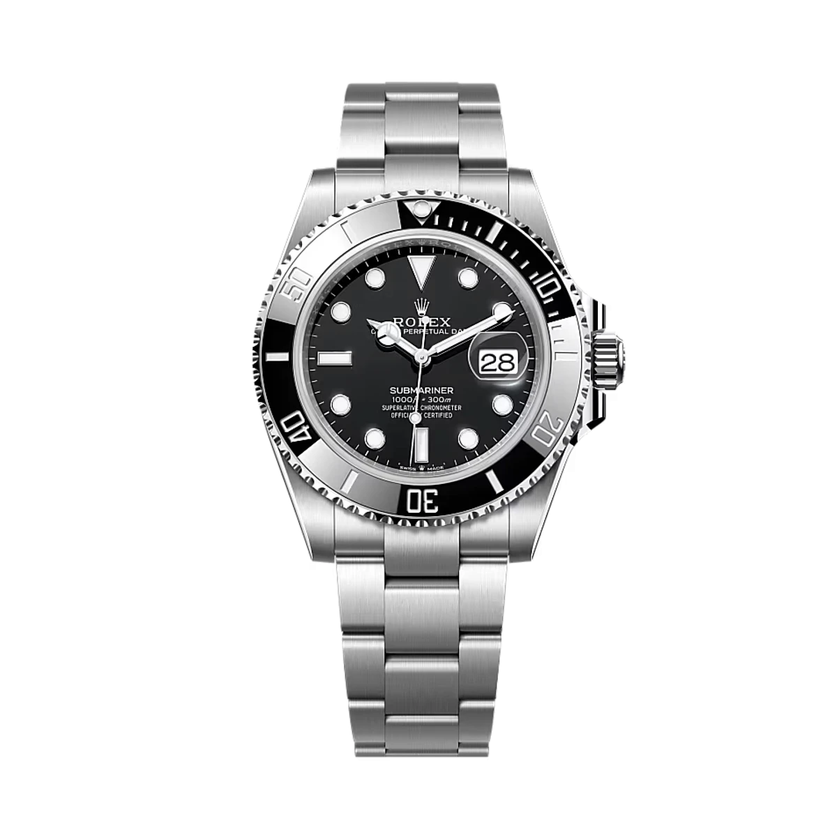 Купить копии элитных часов  Rolex Submariner 41 Date Oyster steel 126610LN: в наличии!