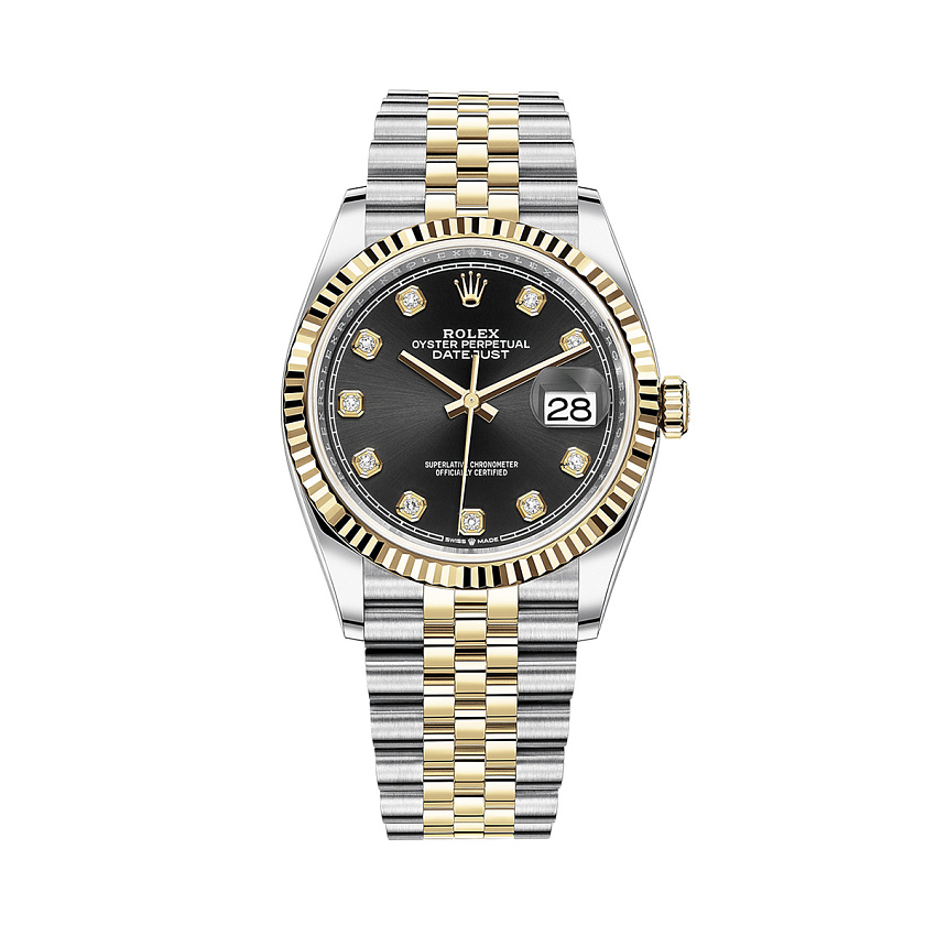 Oyster Perpetual Datejust 36 mm Oystersteel and Yellow Gold
