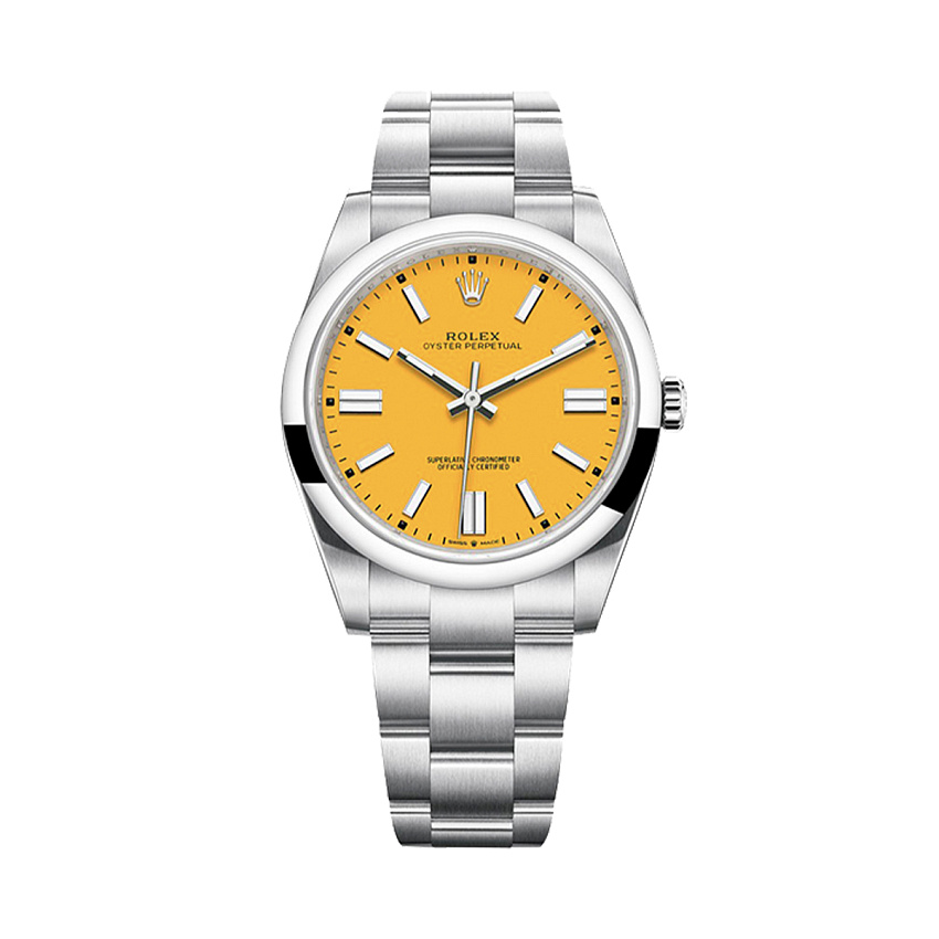 Oyster Perpetual 41 mm Yellow Dial