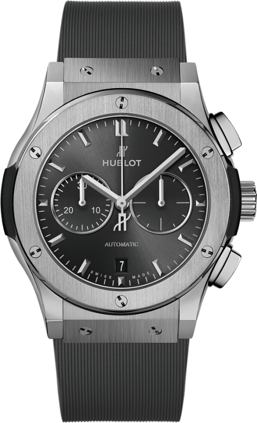 Classic Fusion Racing Grey Chronograph Titanium