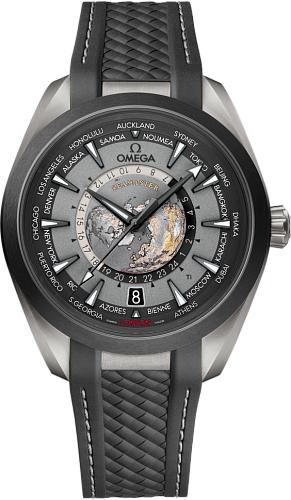 Seamaster Aqua Terra 150 m Co-axial Master Chronometer GMT Worldtimer 43 mm