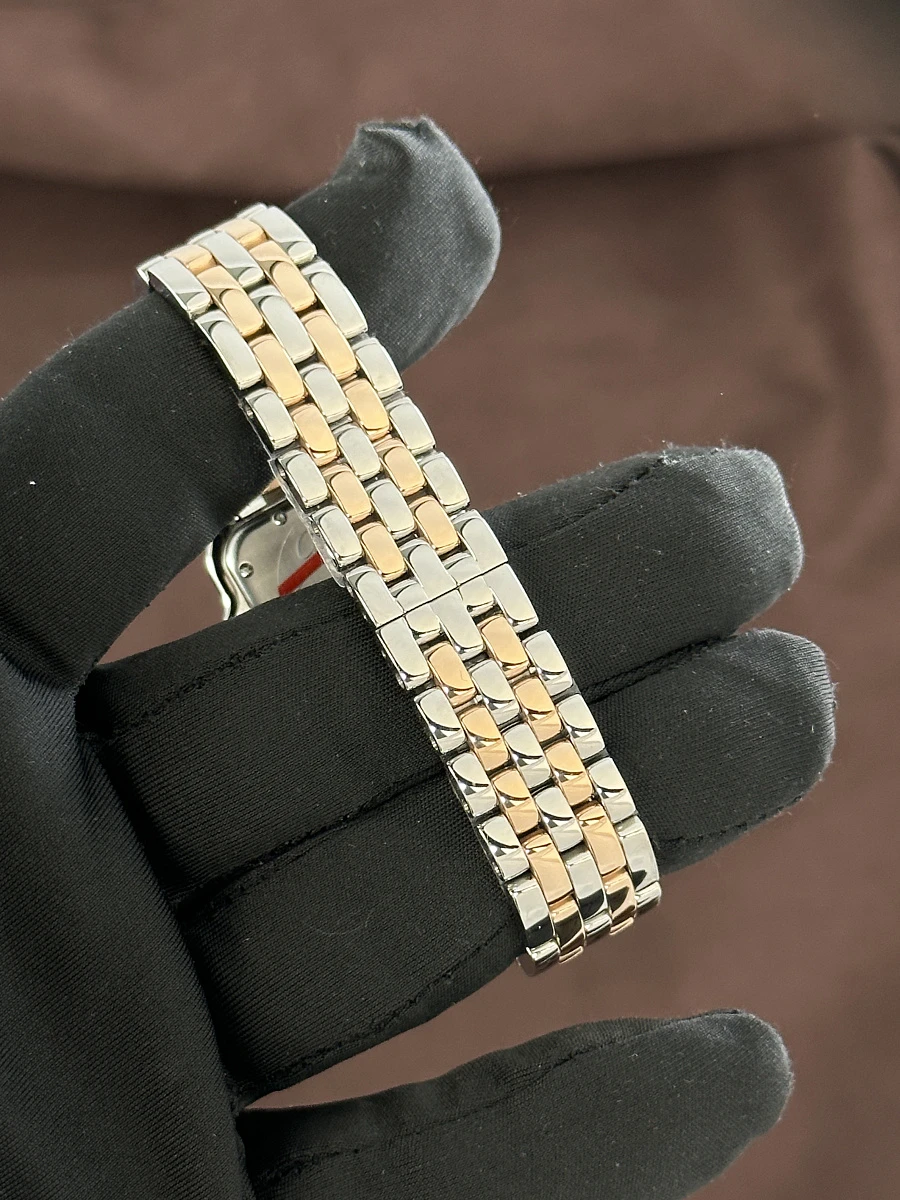 Купить копии элитных часов  Cartier Panthere Medium Steel/Rose Gold Diamonds W3PN0007: в наличии!