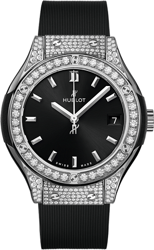 Classic Fusion Titanium Pave