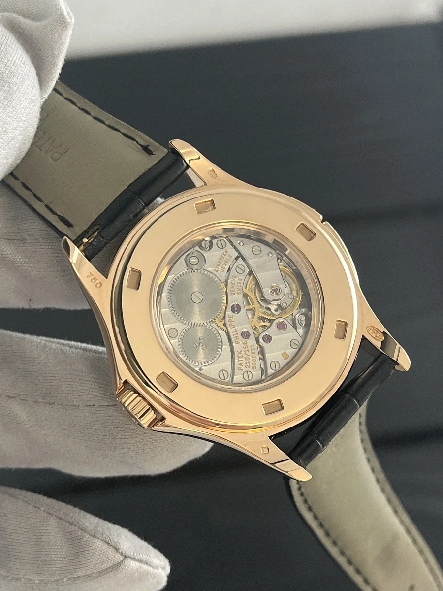 Купить копии элитных часов  Patek Philippe Calatrava Travel Time Rose Gold 5134R: в наличии!