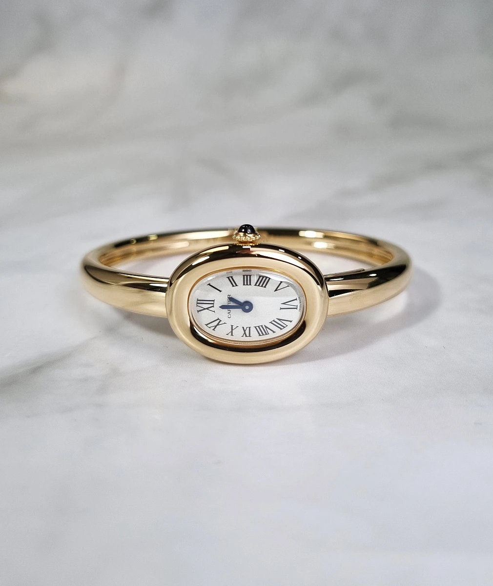 Купить копии элитных часов  Cartier Baignoire Watch Mini Size 17 Yellow Gold WGBA0035: в наличии!