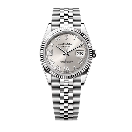 Datejust 36 Oyster Oystersteel and white gold