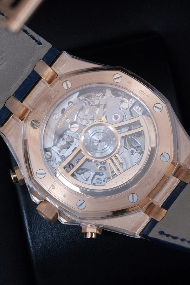 Купить копии элитных часов  Audemars Piguet Royal Oak Chronograph 41mm Blue Dial 26240OR.OO.D315CR.02: в наличии!