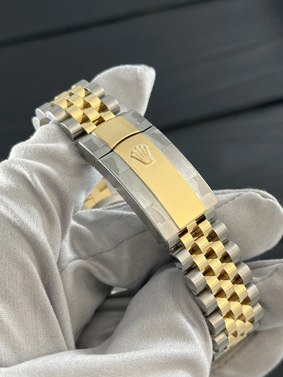 Купить копии элитных часов  Rolex Datejust 36mm Oystersteel Yellow Gold and Diamonds Black Dial 126283RBR: в наличии!