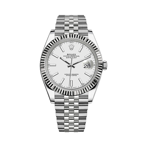 Datejust 41mm White Dial