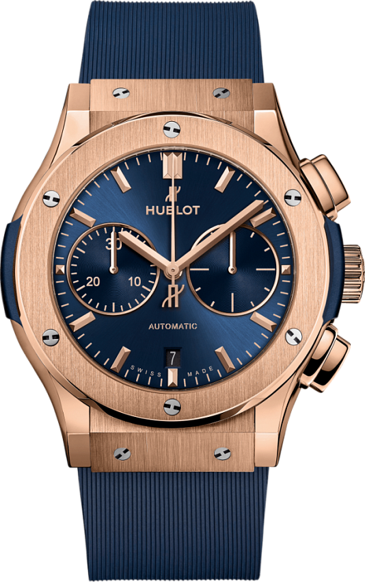Classic Fusion Chronograph King Gold Blue 45 mm