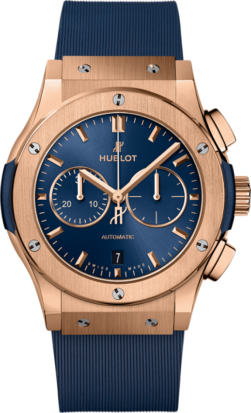 Classic Fusion Chronograph King Gold Blue 42 mm