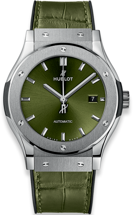 Classic Fusion Green Titanium 42 mm