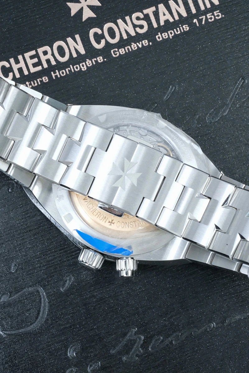 Купить копии элитных часов  Vacheron Constantin Overseas Dual Time Blue Dial 7920V/210A-B334: в наличии!
