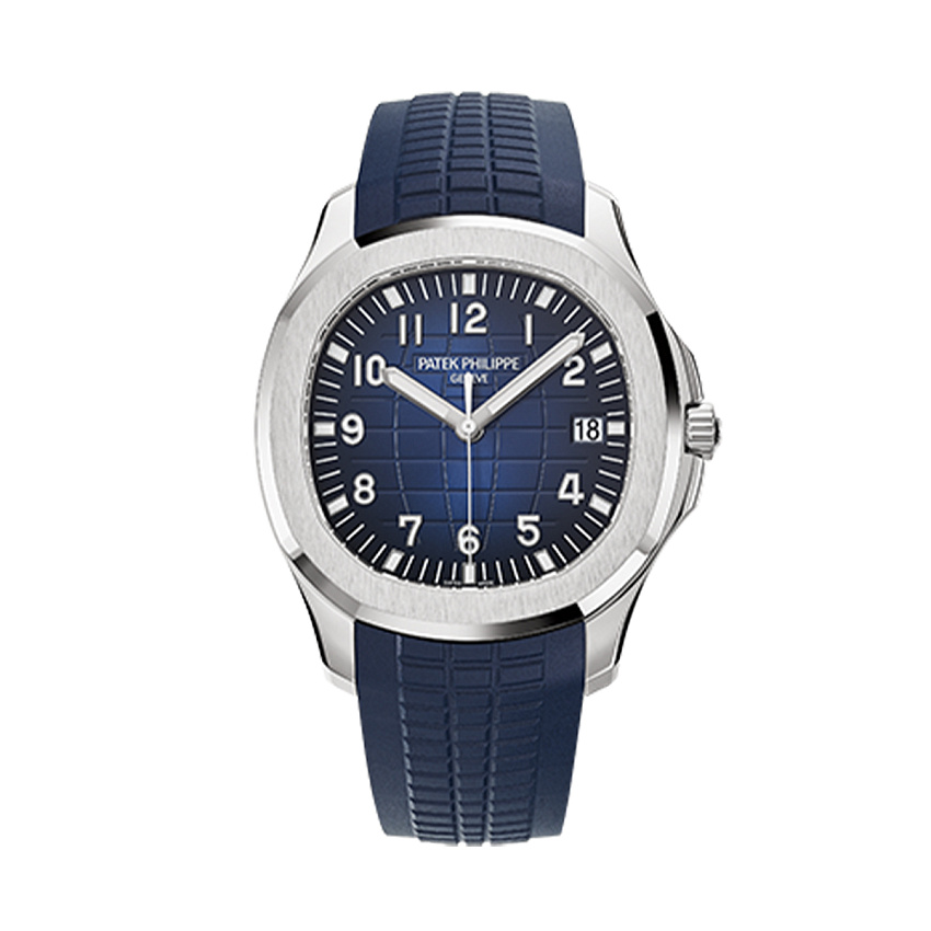 Aquanaut White Gold Blue Dial