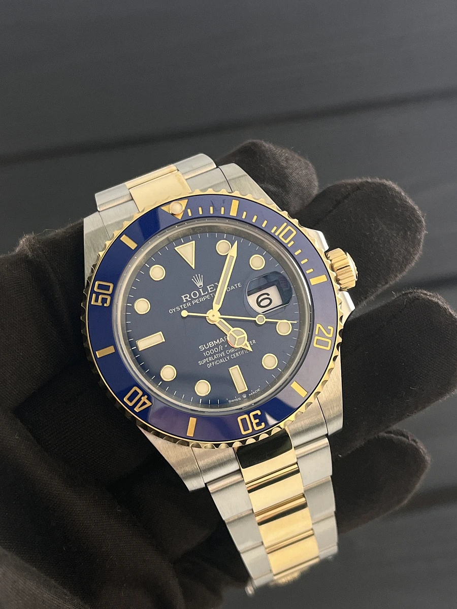 Купить копии элитных часов  Rolex Submariner Steel &amp; Yellow Gold 41mm 126613LB: в наличии!